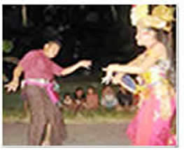 Tari joged tradisional Bali